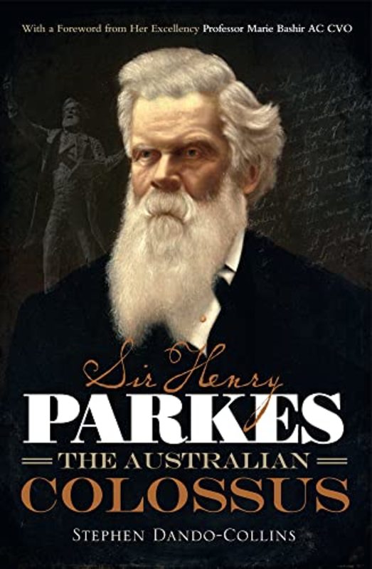 Book cover for "Sir Henry Parkes" by Stephen Dando Collins