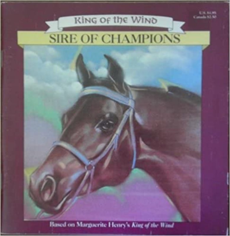Book cover for "Sire of Champions" by Marguerite Henry