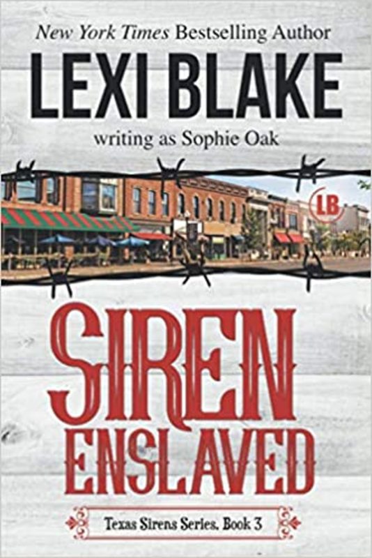 Book cover for "Siren Enslaved" by Lexi Blake