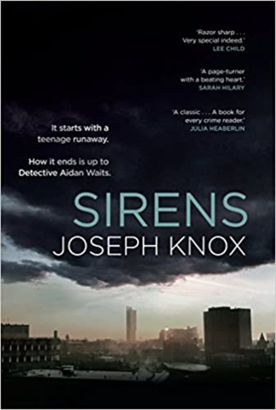 Book cover for "Sirens" by Joseph Knox