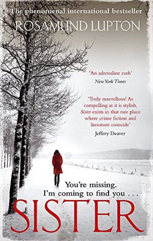 Book cover for "Sister" by Rosamund Lupton
