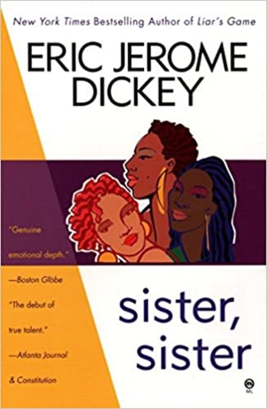 Book cover for "Sister, Sister" by Eric Jerome Dickey