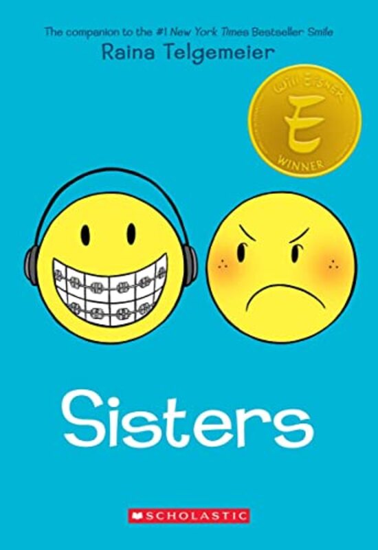 Book cover for "Sisters" by Raina Telgemeir