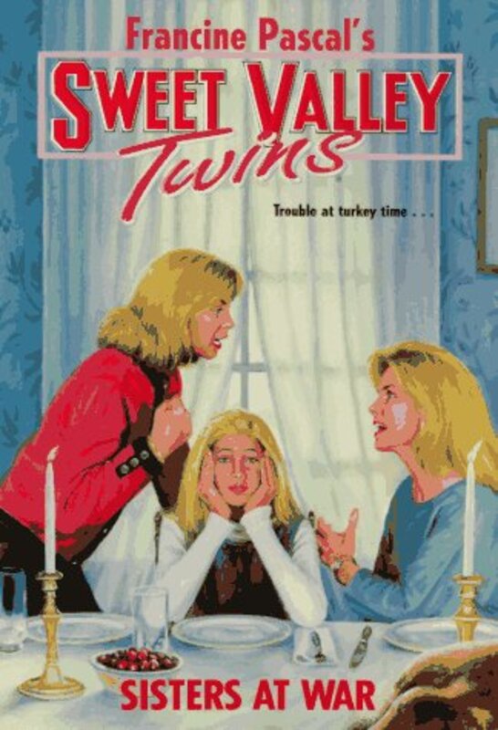 Book cover for "Sisters at War" by Francine Pascal
