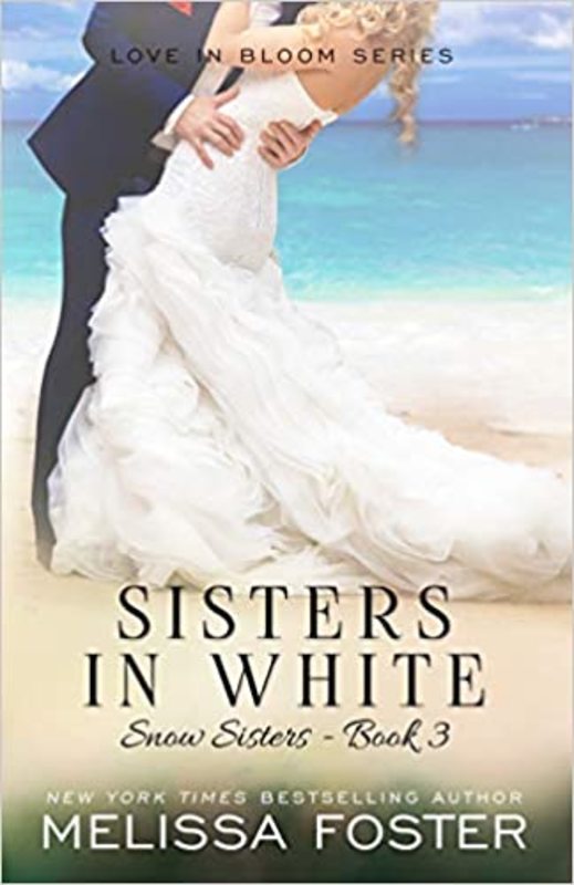 Book cover for "Sisters in White" by Melissa Foster