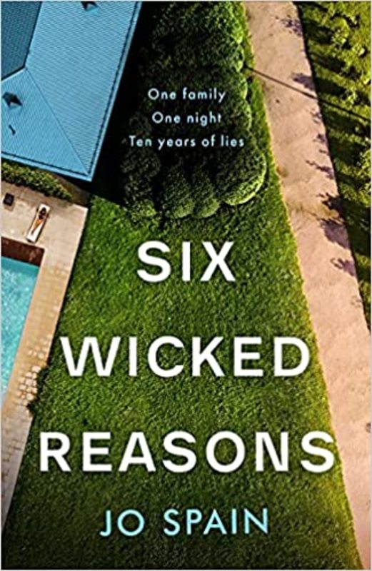 Book cover for "Six Wicked Reasons" by Jo Spain