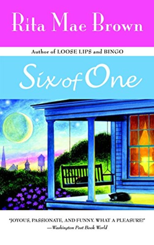 Book cover for "Six of One" by Rita Mae Brown