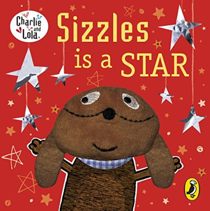 Book cover for "Sizzles is a Star" by Lauren Child