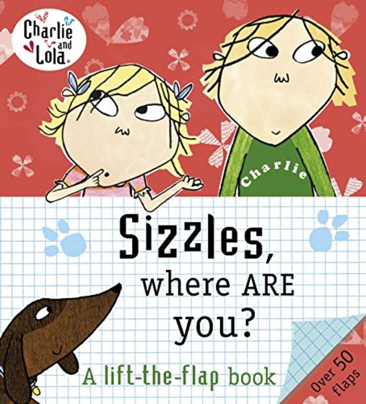 Book cover for "Sizzles, Where Are You?" by Lauren Child