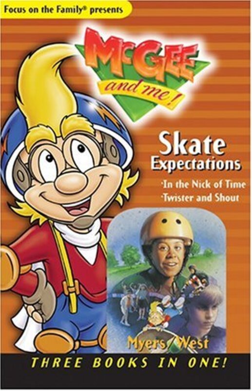 Book cover for "Skate Expectations!" by Bill Myers