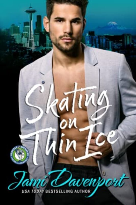 Book cover for "Skating on Thin Ice" by Jami Davenport