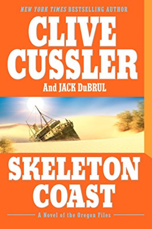 Book cover for "Skeleton Coast" by Clive Cussler