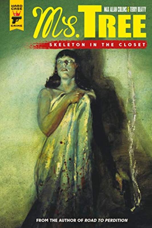 Book cover for "Skeleton in the Closet" by Max Allan Collins
