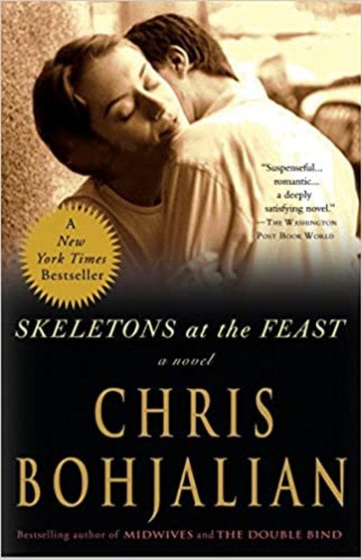 Book cover for "Skeletons at the Feast" by Chris Bohjalian