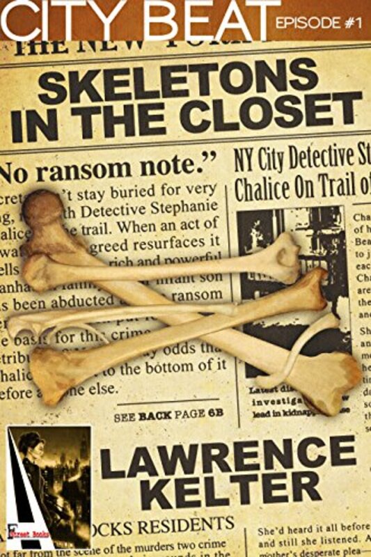 Book cover for "Skeletons in the Closet" by Lawrence Kelter