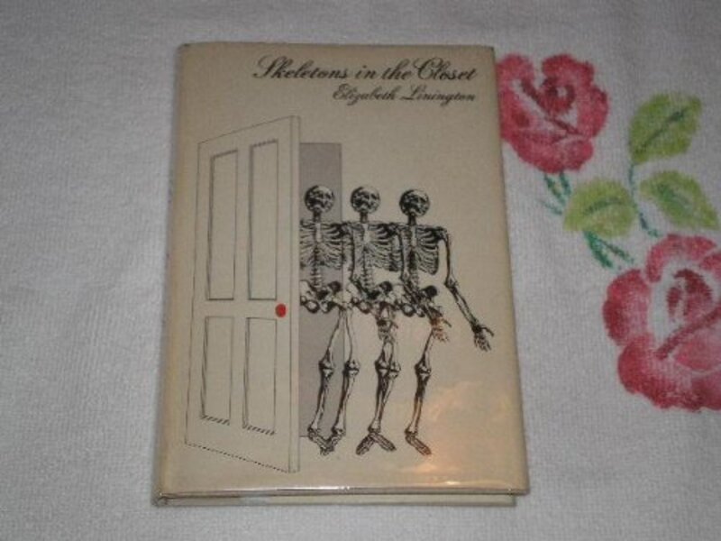 Book cover for "Skeletons in the Closet" by Elizabeth Linington