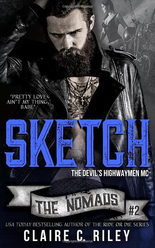 Book cover for "Sketch" by Claire C Riley