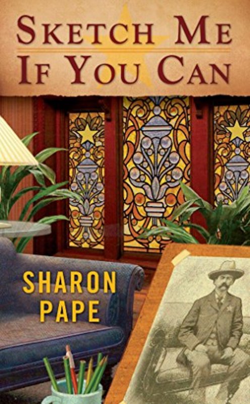 Book cover for "Sketch Me If You Can" by Sharon Pape