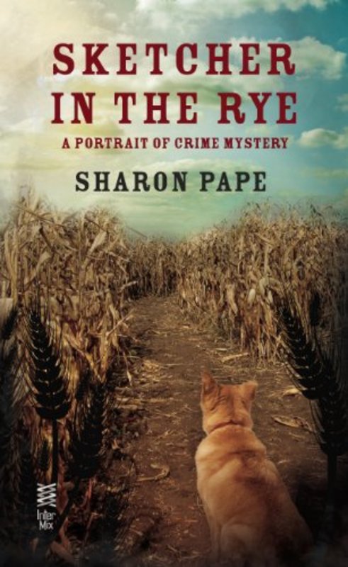Book cover for "Sketcher in the Rye" by Sharon Pape