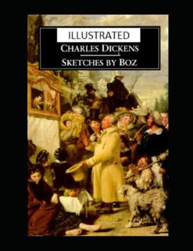 Book cover for "Sketches by Boz" by Charles Dickens