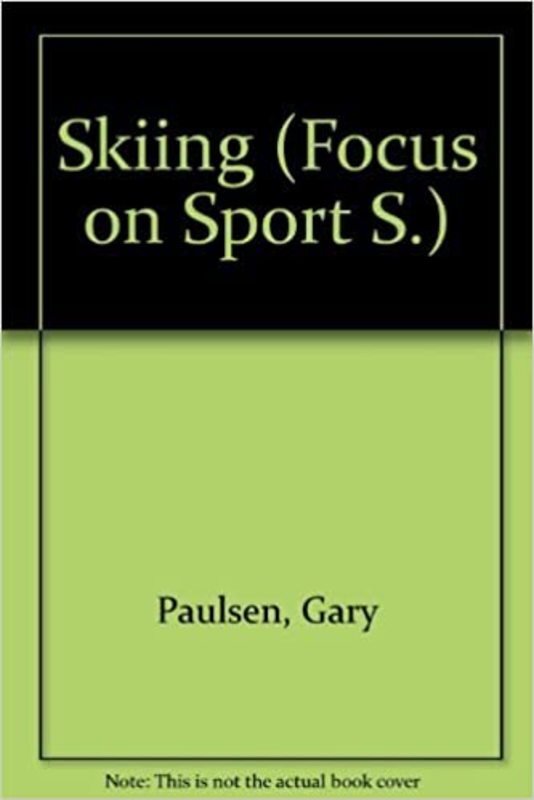 Book cover for "Skiing" by Gary Paulsen