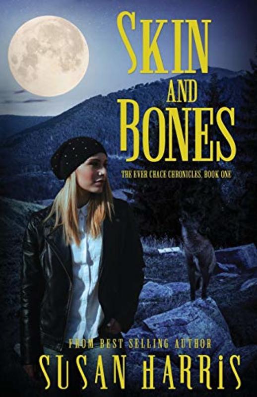 Book cover for "Skin and Bones" by Susan Harris
