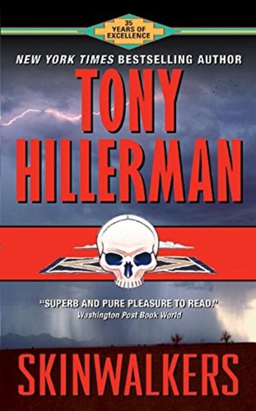 Book cover for "Skinwalkers" by Tony Hillerman