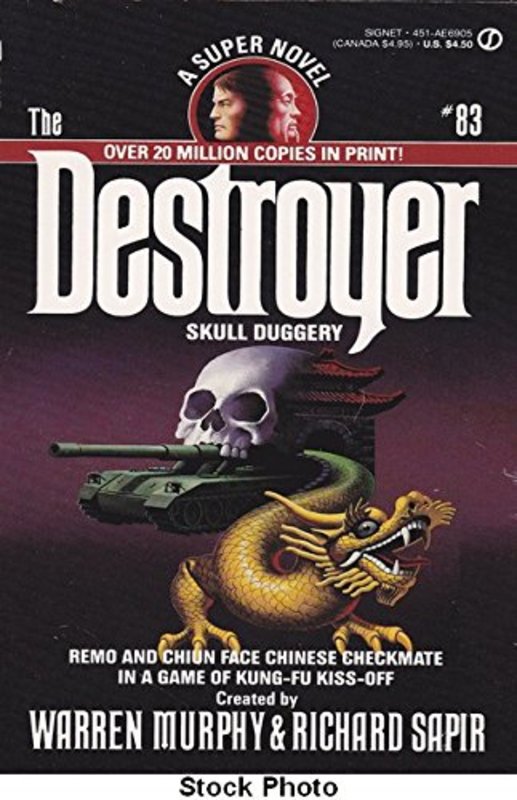 Book cover for "Skull Duggery" by Warren Murphy
