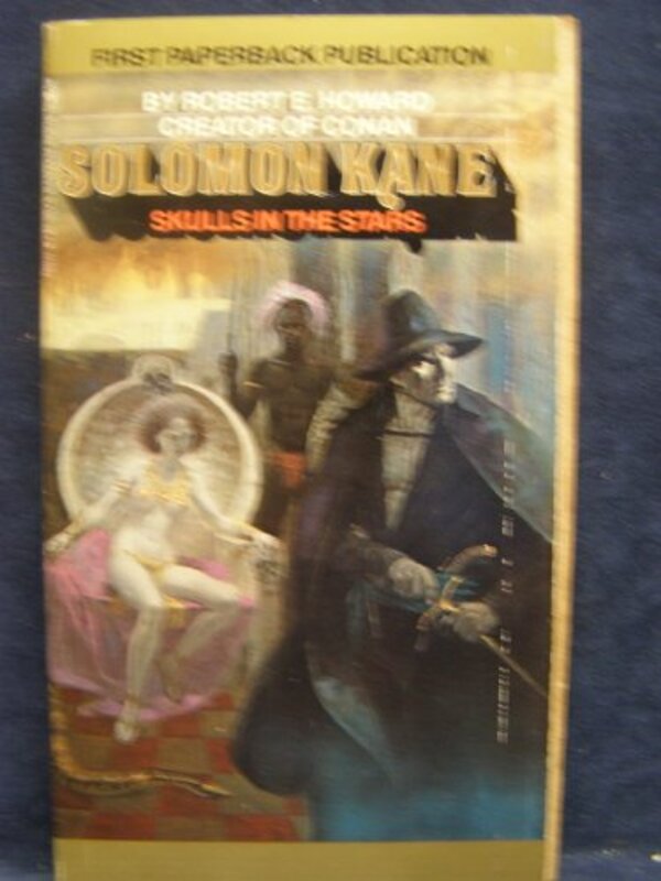 Book cover for "Skulls in the Stars" by Robert E Howard
