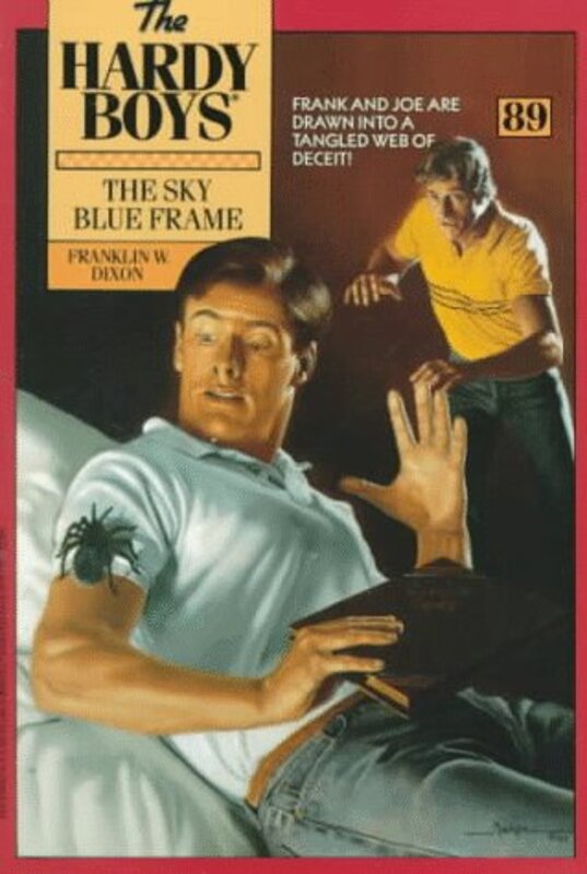 Book cover for "Sky Blue Frame" by Franklin W Dixon