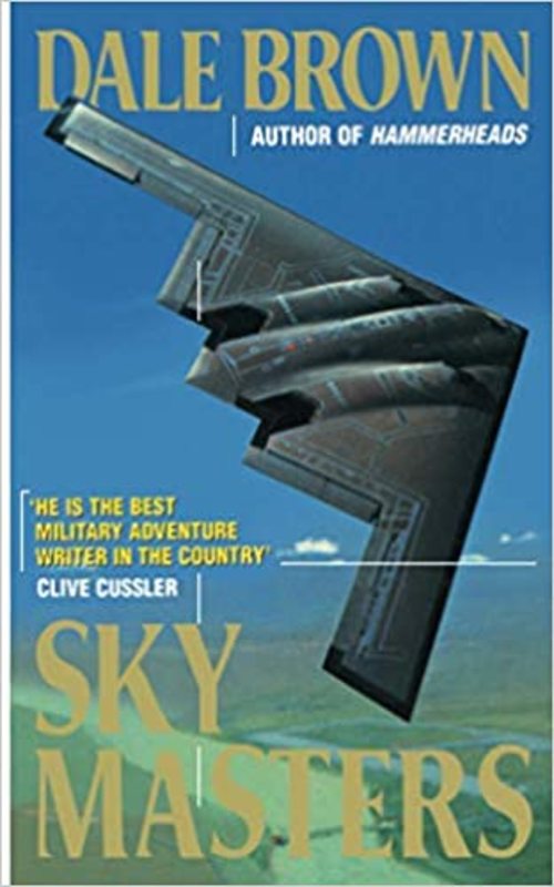 Book cover for "Sky Masters" by Dale Brown
