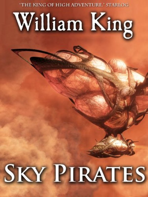 Book cover for "Sky Pirates" by William King
