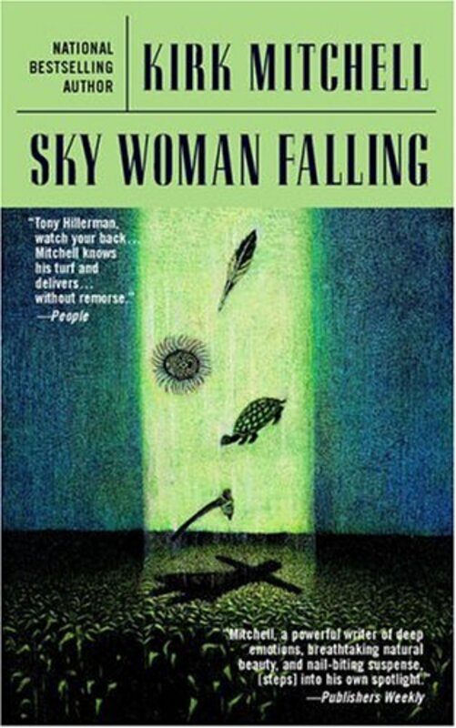 Book cover for "Sky Woman Falling" by Kirk Mitchell