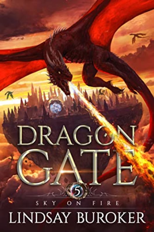 Book cover for "Sky on Fire" by Lindsay Buroker