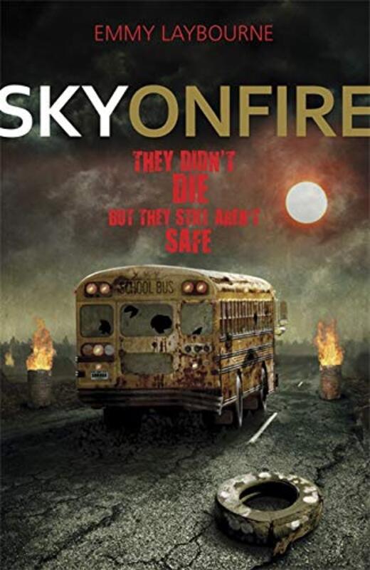 Book cover for "Sky on Fire" by Emmy Laybourne