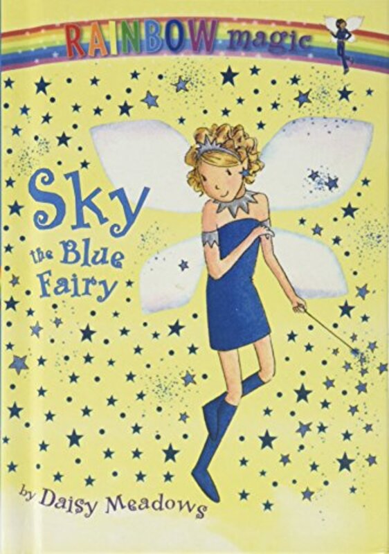 Book cover for "Sky the Blue Fairy" by Daisy Meadows