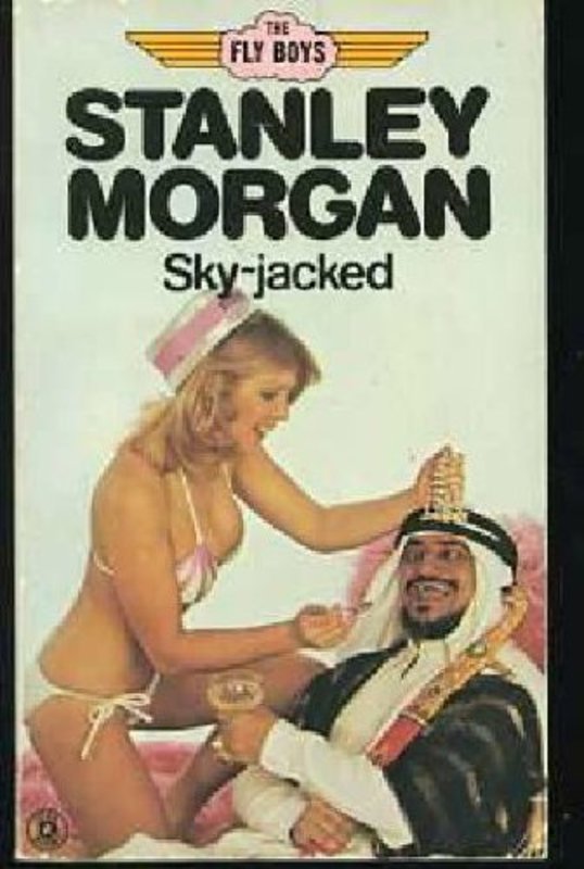 Book cover for "Sky-jacked" by Stanley Morgan