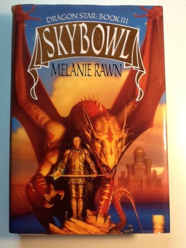 Book cover for "Skybowl" by Melanie Rawn