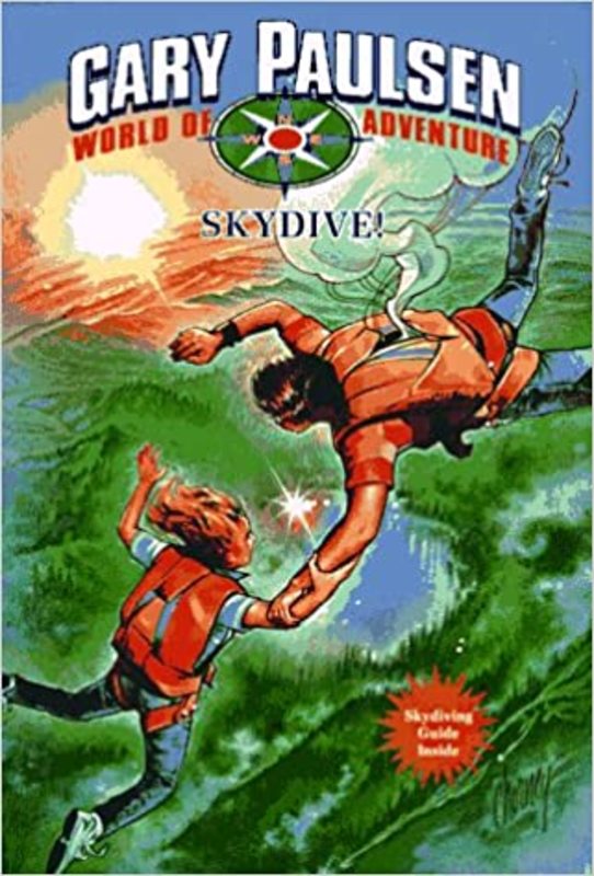 Book cover for "Skydive!" by Gary Paulsen