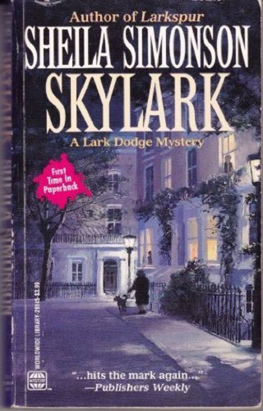 Book cover for "Skylark" by Sheila Simonson