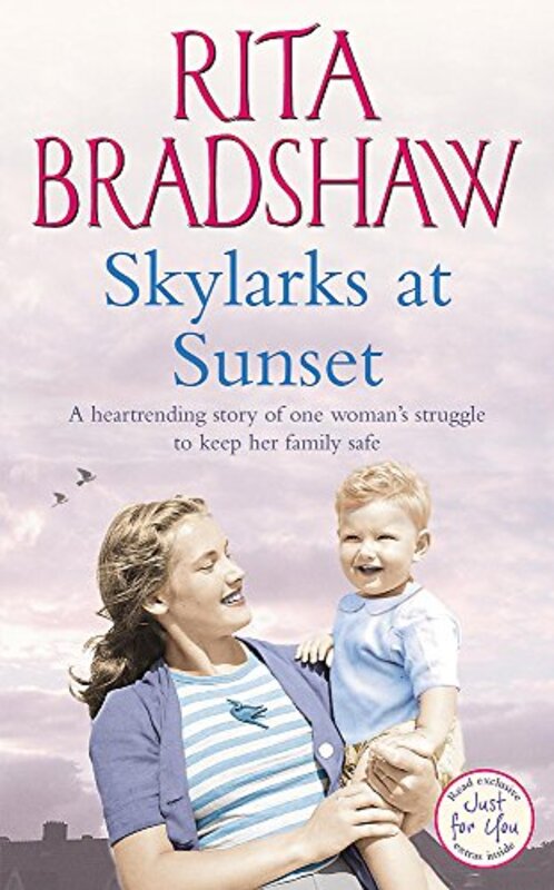 Book cover for "Skylarks At Sunset" by Rita Bradshaw