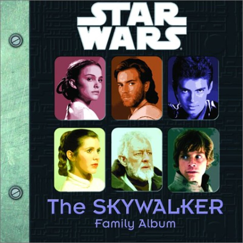 Book cover for "Skywalker Family Album" by Marc Cerasini