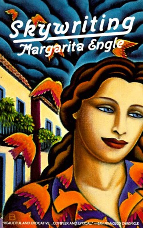 Book cover for "Skywriting" by Margarita Engle