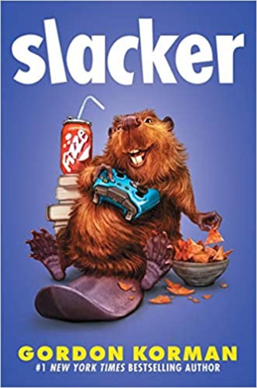 Book cover for "Slacker" by Gordon Korman
