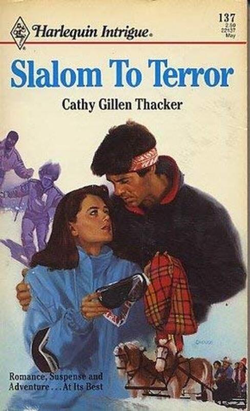 Book cover for "Slalom To Terror" by Cathy Gillen Thacker