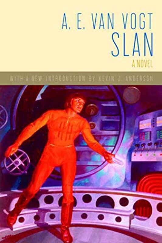 Book cover for "Slan" by AE van Vogt