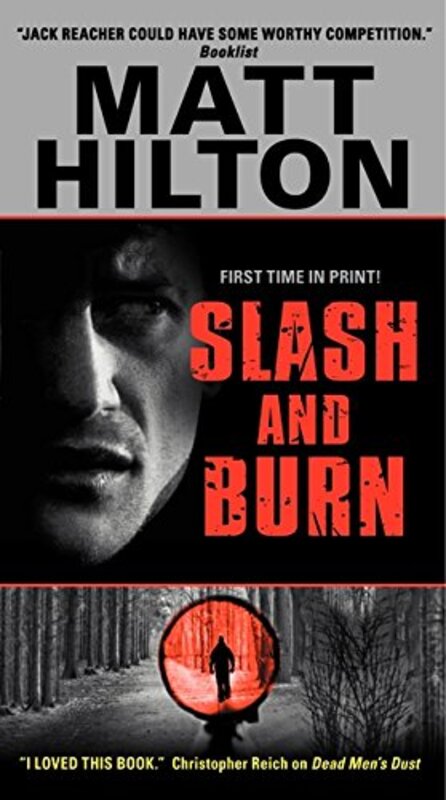 Book cover for "Slash and Burn" by Matt Hilton