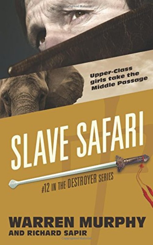 Book cover for "Slave Safari" by Warren Murphy