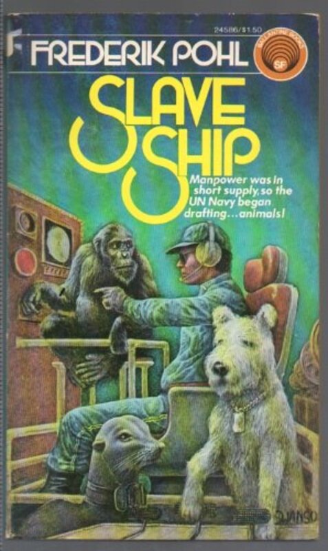 Book cover for "Slave Ship" by Frederik Pohl