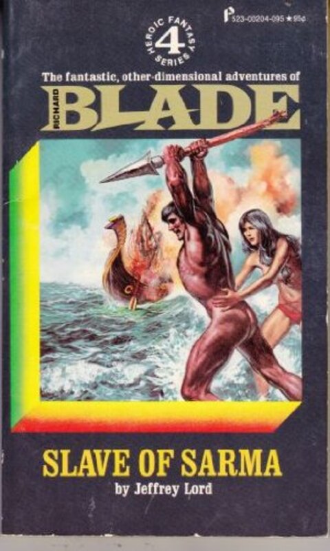 Book cover for "Slave of Sarma" by Jeffrey Lord